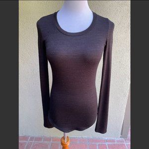 Wilfred Free Black Long Sleeve Shirt Size S